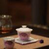 Handmade Hand-painted Fen Cai Ceramic Ranchu Goldfish 40ml Gaiwan9 Handmade Hand-painted Fen Cai Ceramic Ranchu Goldfish 40ml Gaiwan Set - Preorder Ship in 20 Days