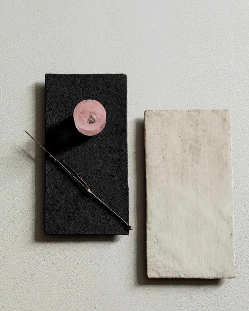 Japanese Style Powder Glaze Ceramic Retro Tea Tray1 Japanese Style Powder Glaze Ceramic Retro Tea Tray