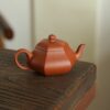 Fully Handmade Zini Hexagonal Pear Shape 150ml Yixing Teapot