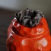 12 Zisha Yixing Clay Shi Shi Ru Yi Pixel Persimmon Tea Pet