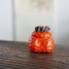 13 Zisha Yixing Clay Shi Shi Ru Yi Pixel Persimmon Tea Pet