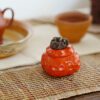 14 Zisha Yixing Clay Shi Shi Ru Yi Pixel Persimmon Tea Pet
