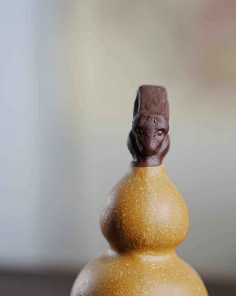 16 Japanese Style Zisha Yixing Clay Gourd Tea Pet