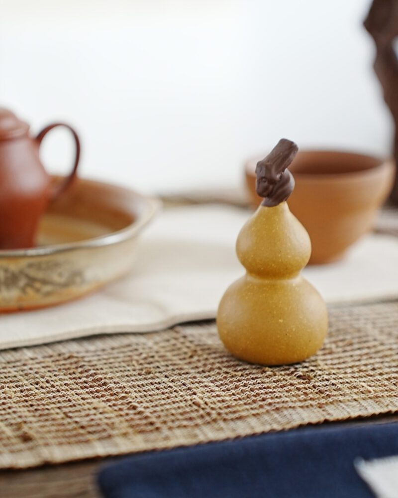 20 Japanese Style Zisha Yixing Clay Gourd Tea Pet