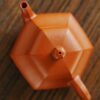 Fully Handmade Zini Hexagonal Pear Shape 150ml Yixing Teapot