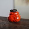 9 Zisha Yixing Clay Shi Shi Ru Yi Pixel Persimmon Tea Pet