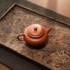 Fully Handmade Zhao Zhuang Zhuni Bian Deng Shui Ping 70ml Yixing Teapot