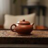 Fully Handmade Zhao Zhuang Zhuni Bian Deng Shui Ping 70ml Yixing Teapot