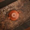 Fully Handmade Zhao Zhuang Zhuni Bian Deng Shui Ping 70ml Yixing Teapot