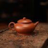 Fully Handmade Zhao Zhuang Zhuni Bian Deng Shui Ping 70ml Yixing Teapot
