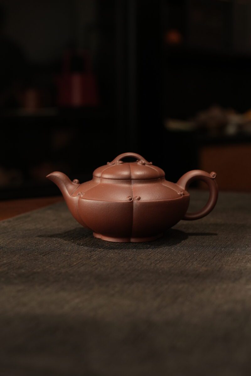 Fully Handmade Di Cao Qing Rui He Shuo 160ml Yixing Teapot
