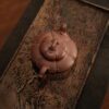 Fully Handmade Di Cao Qing Rui He Shuo 160ml Yixing Teapot