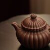 Fully Handmade Zini Pumpkin Ripple 180ml Yixing Teapot