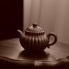 Fully Handmade Zini Pumpkin Ripple 180ml Yixing Teapot