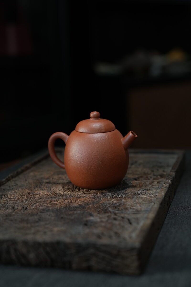 Fully Handmade Xiangshan Zhuni Qing Jun Lun Zhu 60ml Yixing Teapot