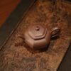 Fully Handmade Di Cao Qing Hexagonal Gong Deng 100ml Yixing Teapot