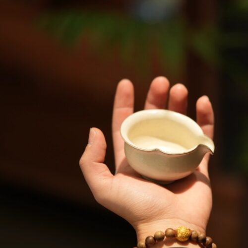 Handmade Powder Glaze Ceramic Mini 50ml Fair Cup Gong Dao Bei2 Handmade Powder Glaze Ceramic Mini 50ml Fair Cup Gong Dao Bei
