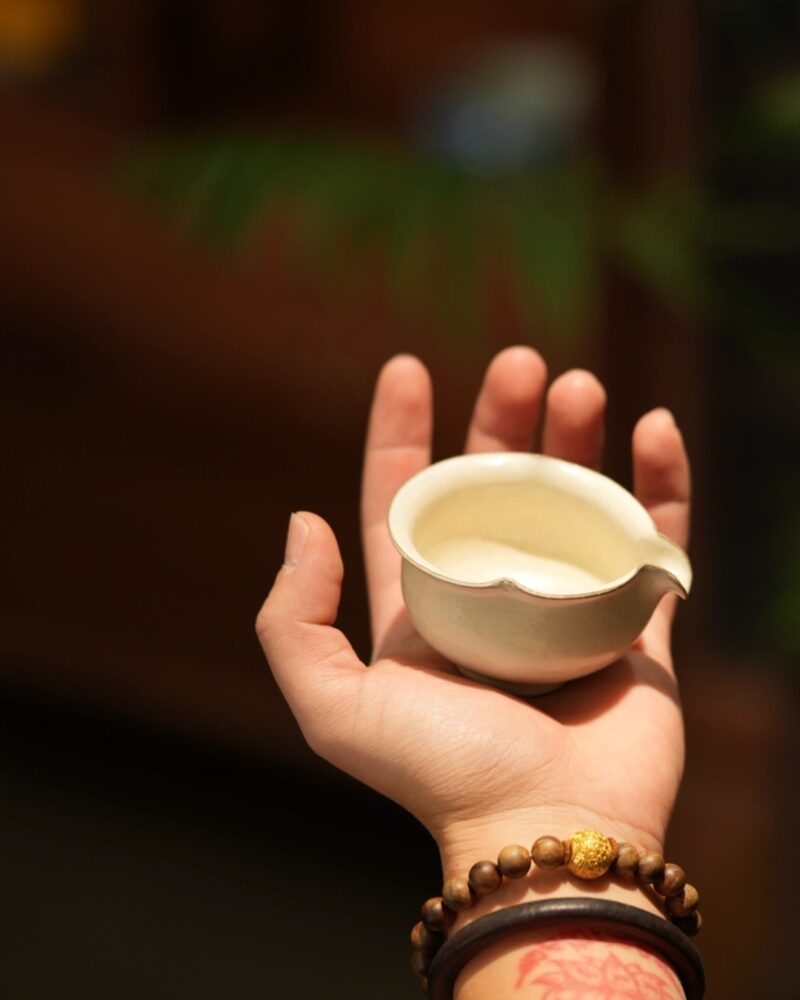 Handmade Powder Glaze Ceramic Mini 50ml Fair Cup Gong Dao Bei2 Handmade Powder Glaze Ceramic Mini 50ml Fair Cup Gong Dao Bei
