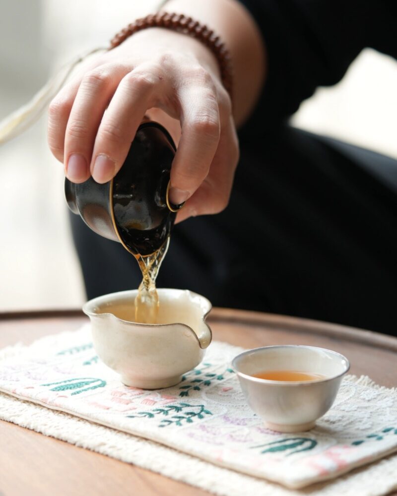 Handmade Powder Glaze Ceramic Mini 50ml Fair Cup Gong Dao Bei6 Handmade Powder Glaze Ceramic Mini 50ml Fair Cup Gong Dao Bei