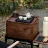 主图-04 Portable Minimalist Walnut Wood Portable Tea Station Tea Table