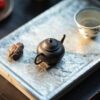 Half Handmade Hei Liao Zini Shui Ping 75ml Yixing Teapot