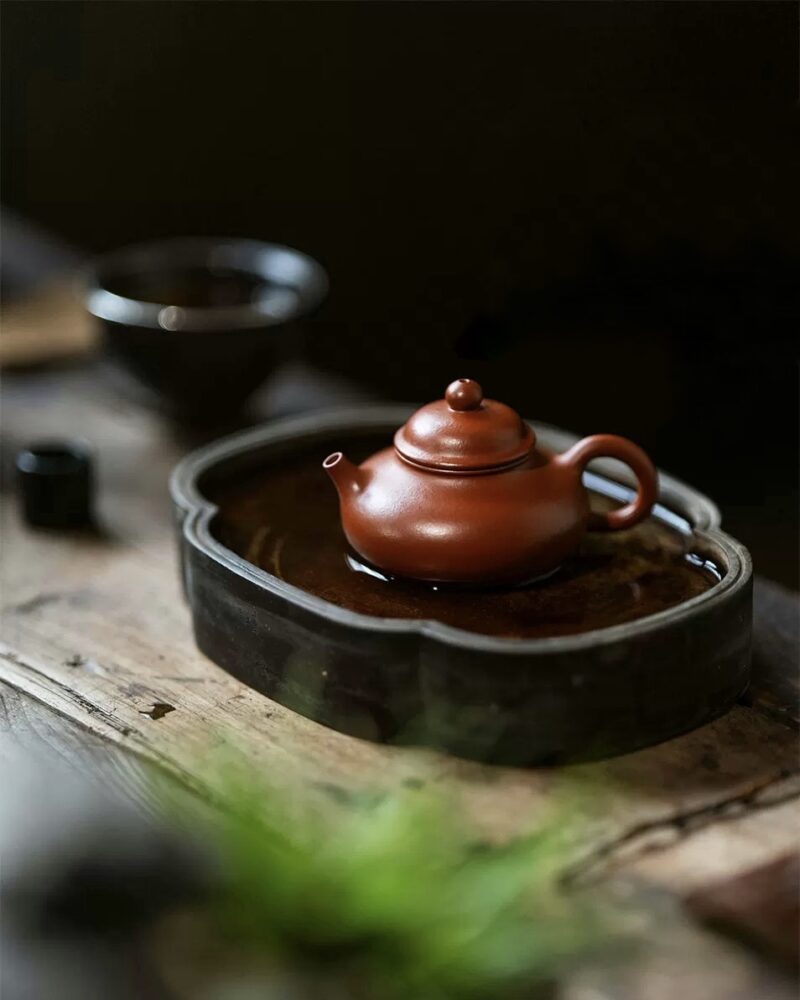 Half Handmade Zhuni Rong Tian 100ml Yixing Teapot