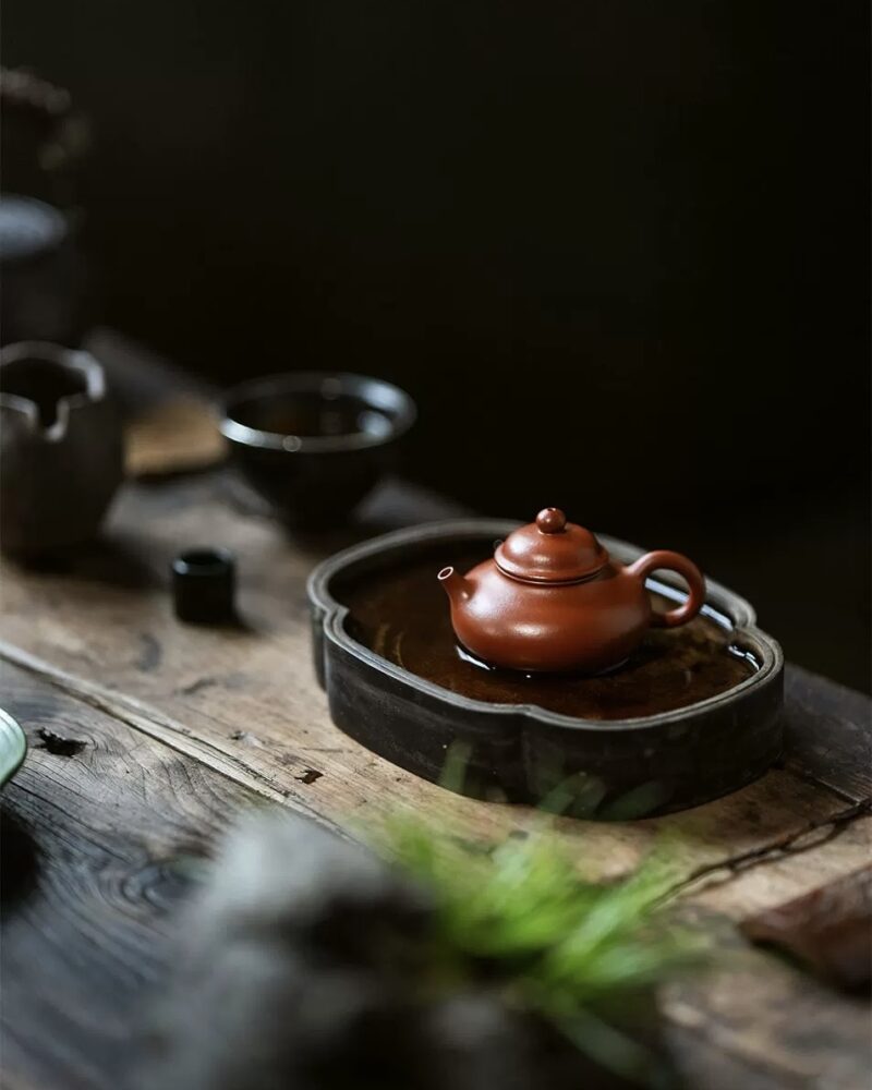 Half Handmade Zhuni Rong Tian 100ml Yixing Teapot