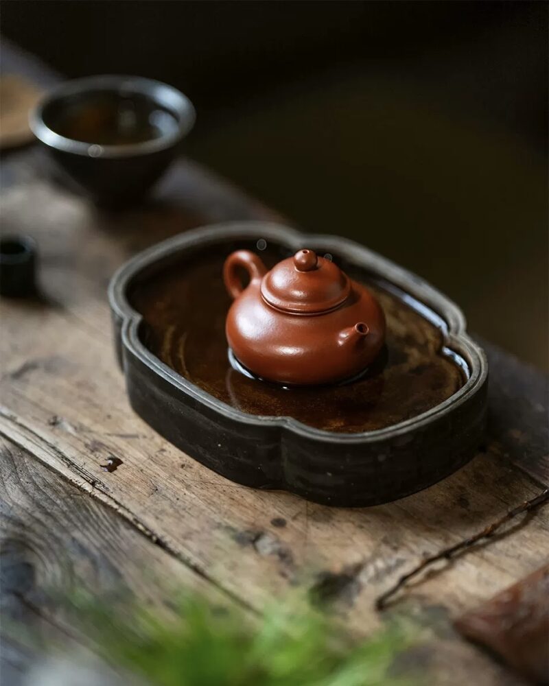 Half Handmade Zhuni Rong Tian 100ml Yixing Teapot