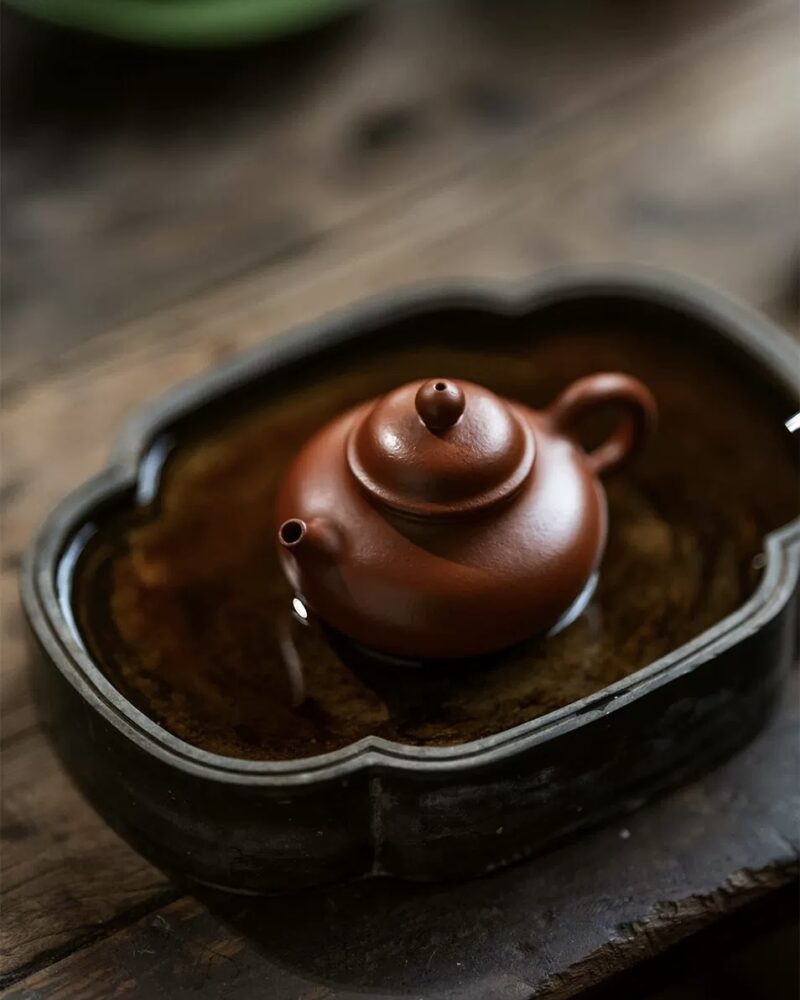 Half Handmade Zhuni Rong Tian 100ml Yixing Teapot