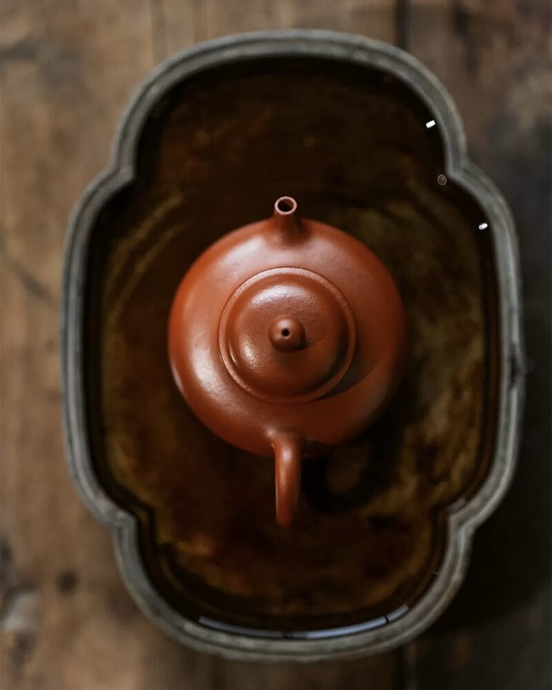 Half Handmade Zhuni Rong Tian 100ml Yixing Teapot