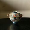 IMG_7532 Vintage Style Ceramic Longevity Peach 160ml Gaiwan