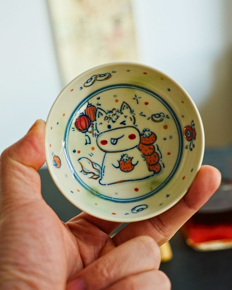 Handmade Hand-painted Clay Baby Horse 80ml Puerh Tea Cup – Preorder Ship in 7 Days
