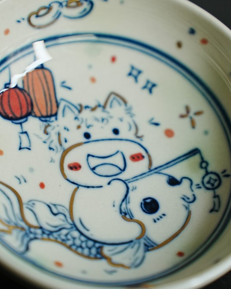 Handmade Hand-painted Clay Baby Horse 80ml Puerh Tea Cup – Preorder Ship in 7 Days