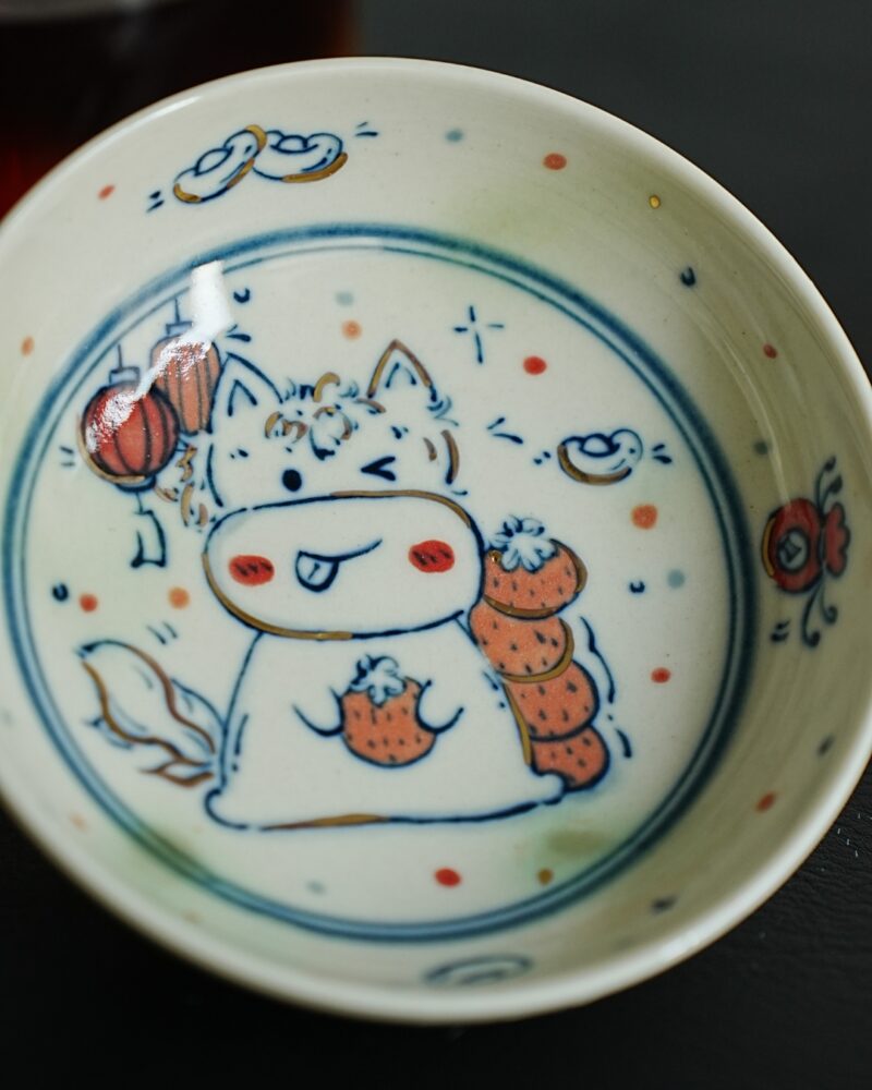 Handmade Hand-painted Clay Baby Horse 80ml Puerh Tea Cup – Preorder Ship in 7 Days