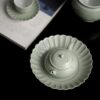 Celadon-Glaze-Ceramic-Lotus-Petal-110ml-Chinese-Teapot4 Celadon Glaze Ceramic Lotus Petal 110ml Chinese Teapot