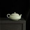 Celadon-Glaze-Ceramic-Lotus-Petal-110ml-Chinese-Teapot5 Celadon Glaze Ceramic Lotus Petal 110ml Chinese Teapot
