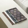 Chinese Style Brocade Fabric Reversible Double-Sided Tea Mat