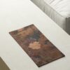 Chinese Style Brocade Fabric Reversible Double-Sided Tea Mat