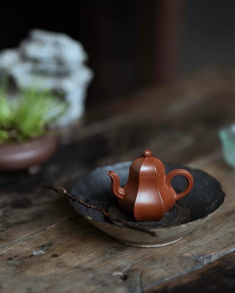 Fully-Handmade-Zhuni-Starfruit-Yang-Tao-65ml-Yixing-Teapot3 Fully Handmade Zhuni Starfruit Yang Tao 65ml Yixing Teapot