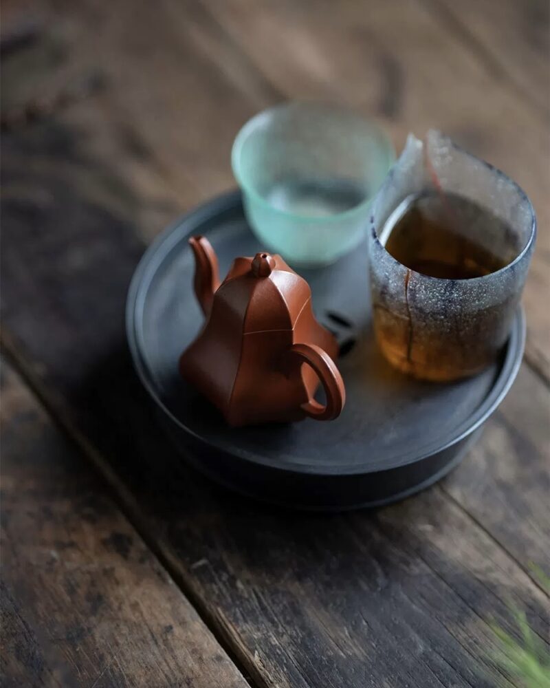 Fully-Handmade-Zhuni-Starfruit-Yang-Tao-65ml-Yixing-Teapot7 Fully Handmade Zhuni Starfruit Yang Tao 65ml Yixing Teapot