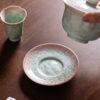 Gradient Glaze Ceramic Crystal 170ml Gaiwan With Saucer