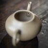 Half Handmade Qing Duanni With Hong Ni Particles Pear Shape 150ml Yixing Teapot
