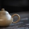 Half Handmade Qing Duanni With Hong Ni Particles Pear Shape 150ml Yixing Teapot