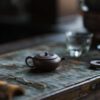 Half-Handmade-Zini-Bo-Hu-120ml-Yixing-Teapot1 Half Handmade Zini Bo Hu 120ml Yixing Teapot