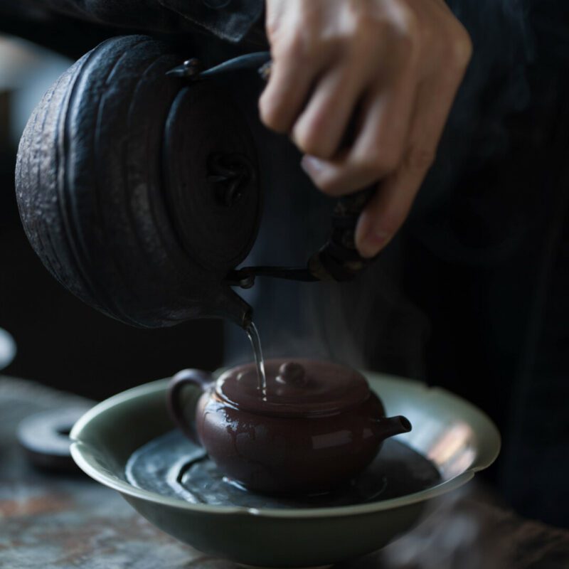 Half-Handmade-Zini-Bo-Hu-120ml-Yixing-Teapot4 Half Handmade Zini Bo Hu 120ml Yixing Teapot