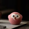 Handmade Creative Design Zisha Yixing Clay Round Little Bird Tea Pet