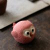 Handmade Creative Design Zisha Yixing Clay Round Little Bird Tea Pet