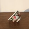 Handmade Hand-painted Fen Cai Ceramic Six Longevity Peaches 120ml Host Cup