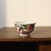 Handmade Hand-painted Fen Cai Ceramic Six Longevity Peaches 120ml Host Cup