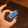 Handmade Hand-painted Qinghua Ceramic Chinese Dragon 50ml Gaiwan Pre Order Ship in 20 Days